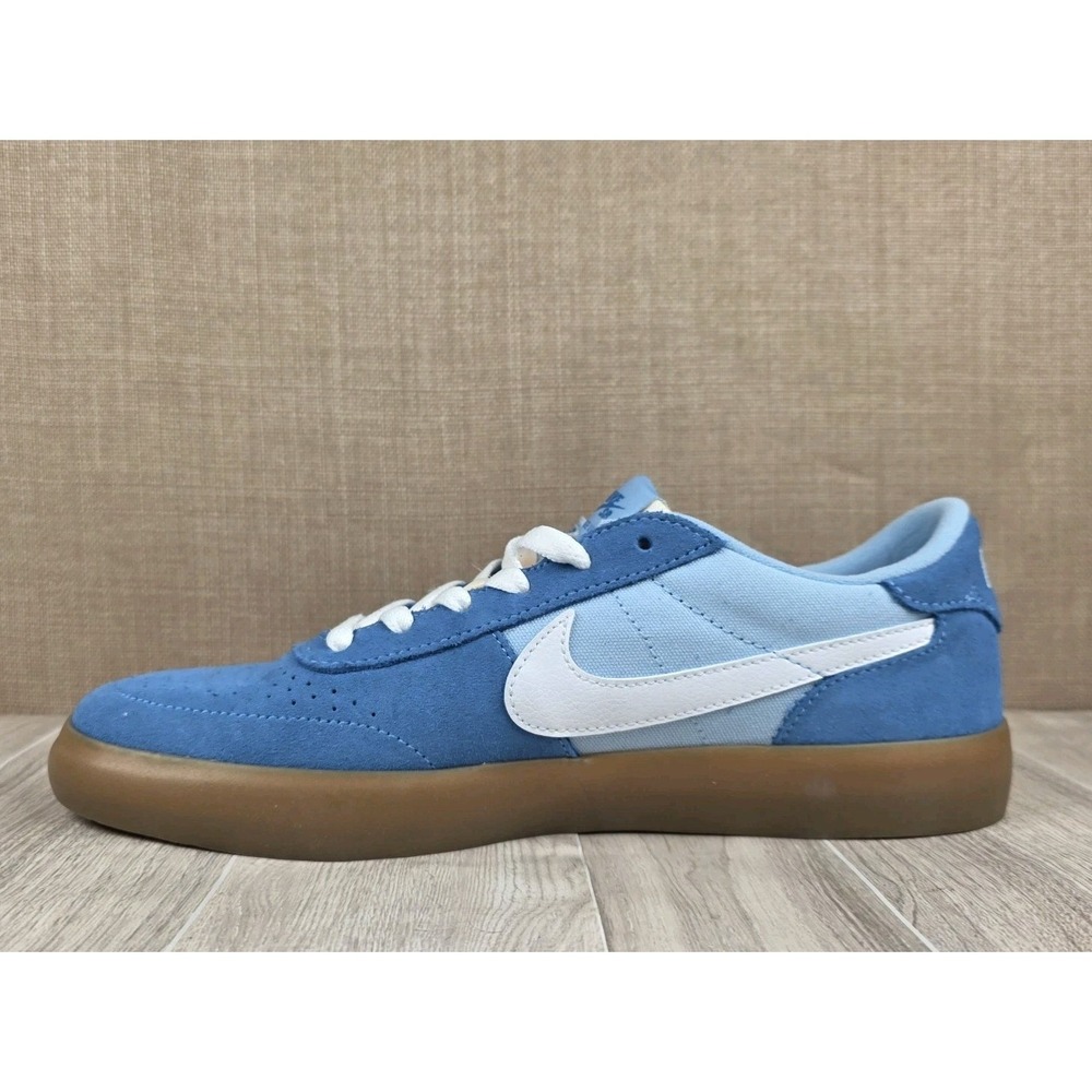 Nike SB Heritage Vulc Coast Psychic Blue White Skateboard Sneakers Mens Size 8 - Picture 2 of 11